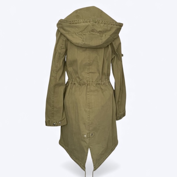 Madewell Tilden Classic Military Anorak Utility Jacket Olive Army Green SZ S - Picture 6 of 14